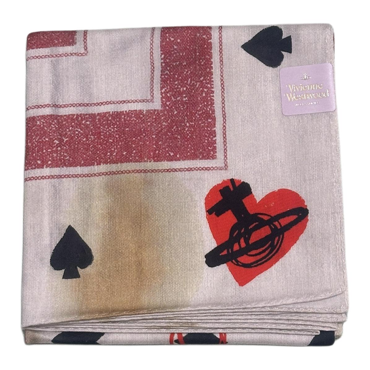 Vivienne Westwood Хлопковый шелковый шарф унисекс белый, White
Vivienne Westwood Хлопковый шелковый шарф унисекс белый, White