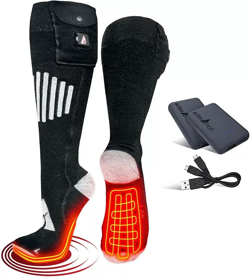 Хлопковые носки с подогревом на батарейках ActionHeat 5 В
Хлопковые носки с подогревом на батарейках ActionHeat 5 В