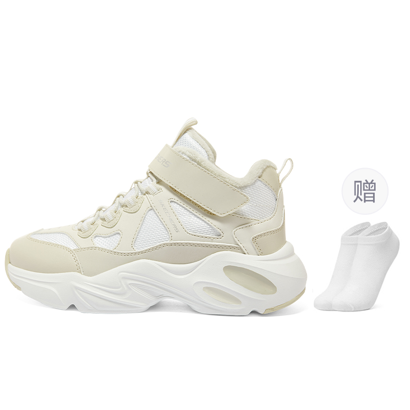 Skechers Амортизирующие устойчивые к истиранию термостойкие кроссовки Mid top Kids Lifestyle Beige/White
Skechers Амортизирующие устойчивые к истиранию термостойкие кроссовки Mid top Kids Lifestyle Beige/White