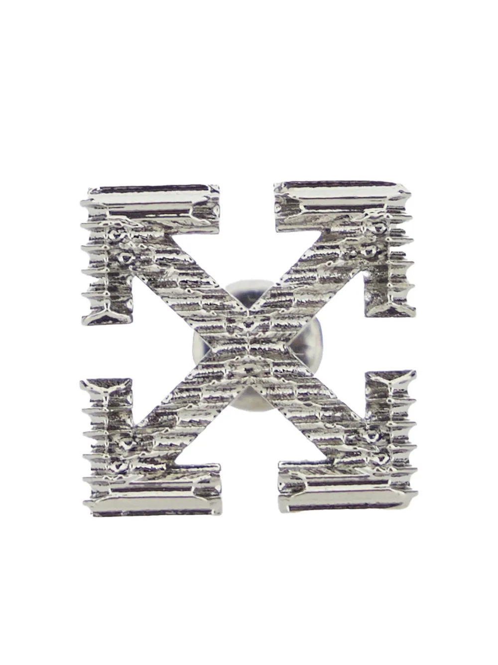 Серьга с текстурой в виде стрелы OFF-WHITE, серебряный
Серьга с текстурой в виде стрелы OFF-WHITE, серебряный