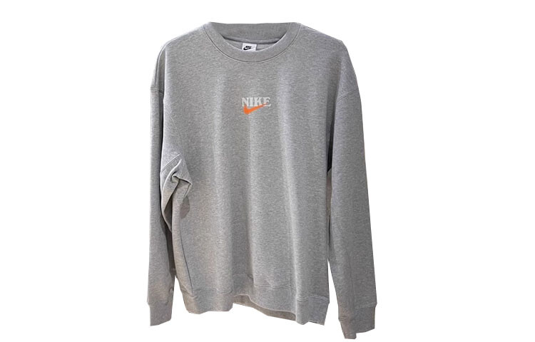 Толстовка мужская серая Nike, серый 
Толстовка мужская серая Nike, серый