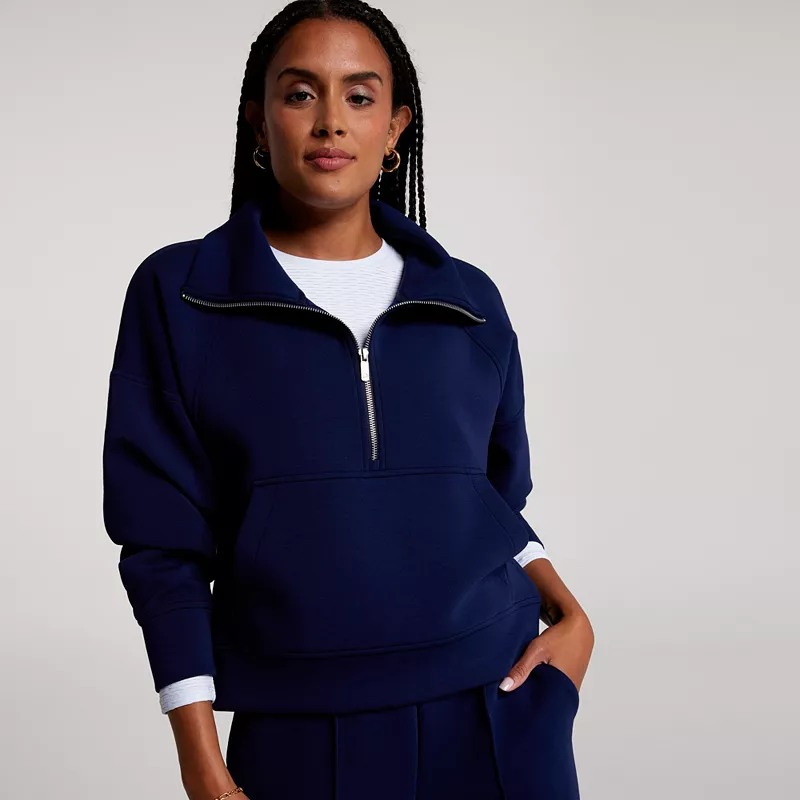 Женский мягкий пуловер CALIA на молнии 1/4 с аквалангом, цвет Opulent Blue
Женский мягкий пуловер CALIA на молнии 1/4 с аквалангом, цвет Opulent Blue