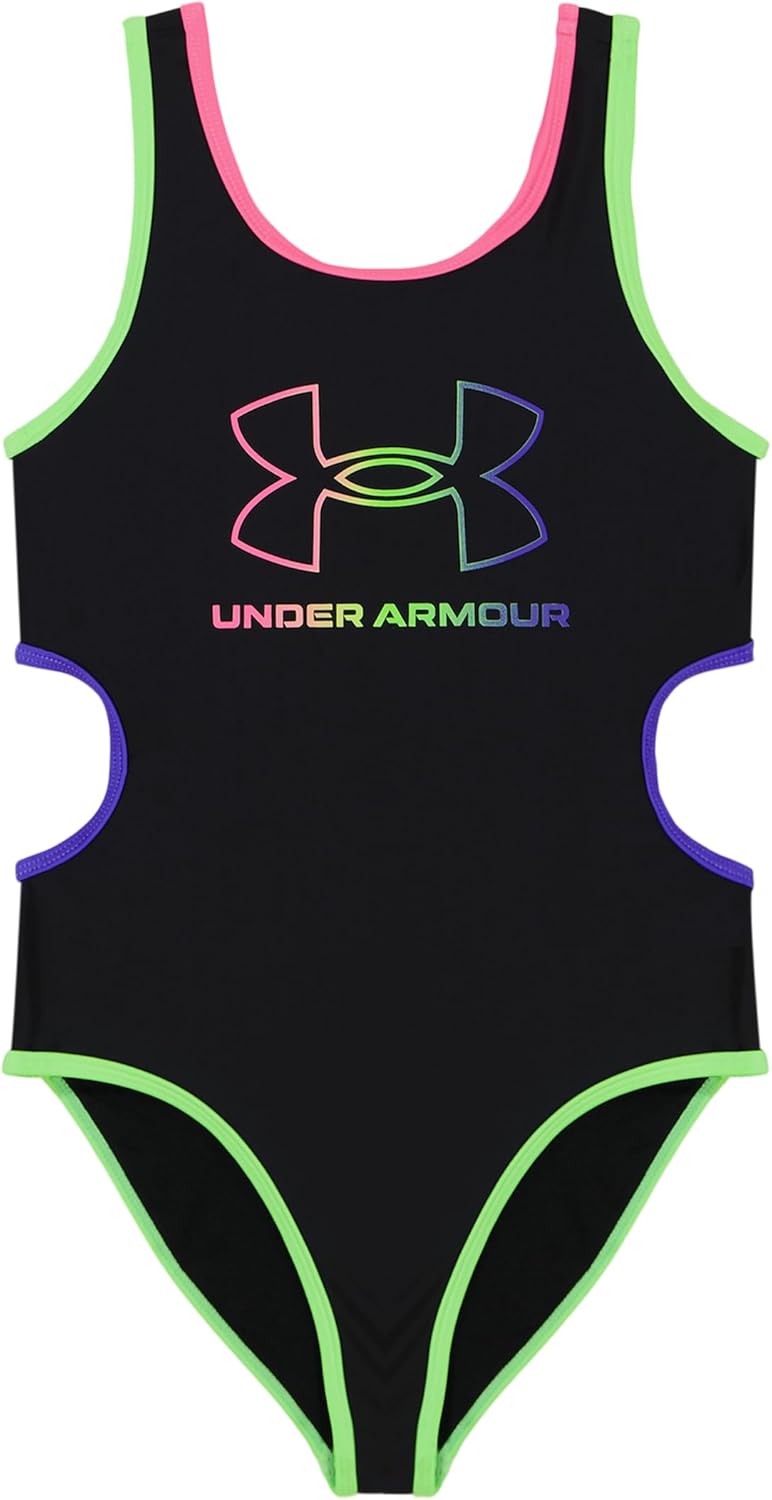 Under Armour Girls Girls' One Piece Swimsuit, Black Cut Out Gradient Logo
Under Armour Girls Girls' One Piece Swimsuit, Black Cut Out Gradient Logo