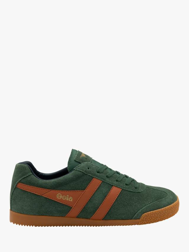 Harrier Suede Lace Up Trainers Gola, Evergreen, Orange
Harrier Suede Lace Up Trainers Gola, Evergreen, Orange