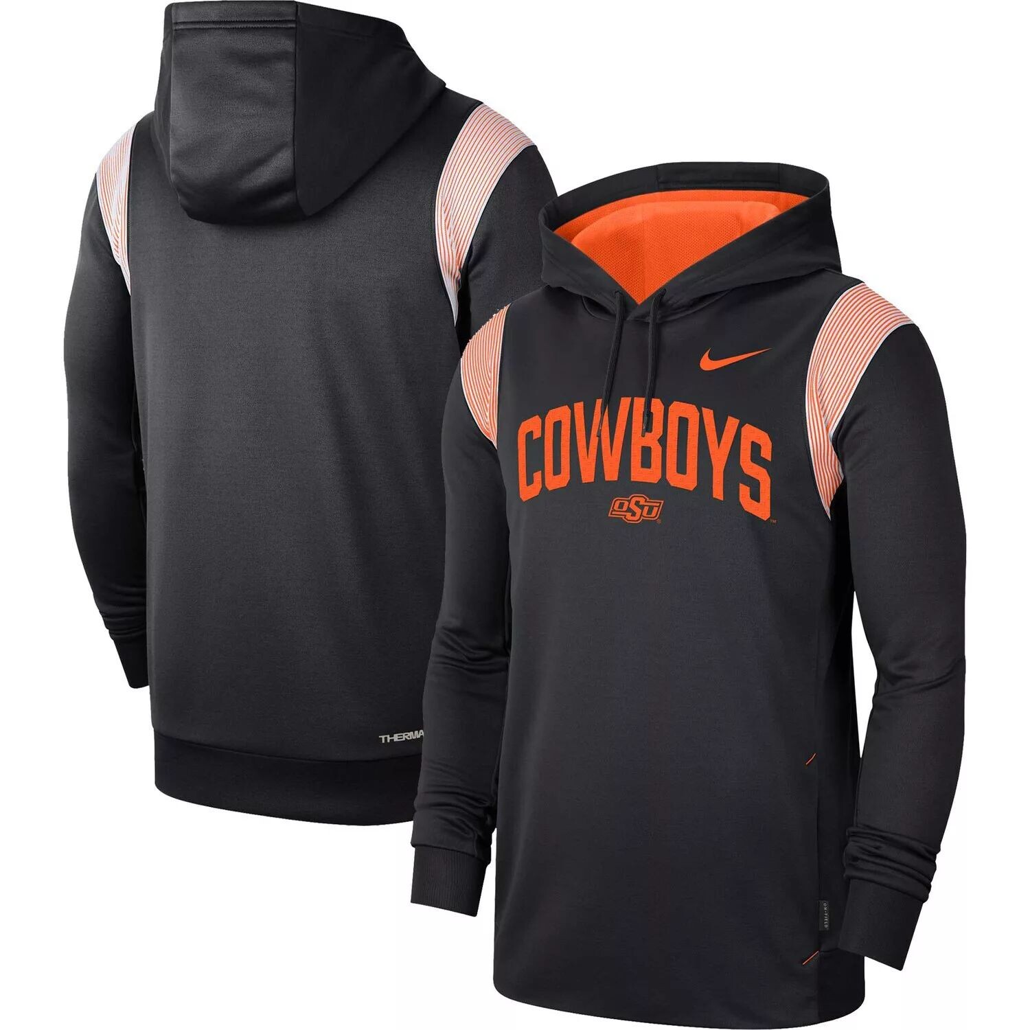 Мужской черный пуловер с капюшоном Oklahoma State Cowboys 2022 Game Day Sideline Performance Nike
Мужской черный пуловер с капюшоном Oklahoma State Cowboys 2022 Game Day Sideline Performance Nike