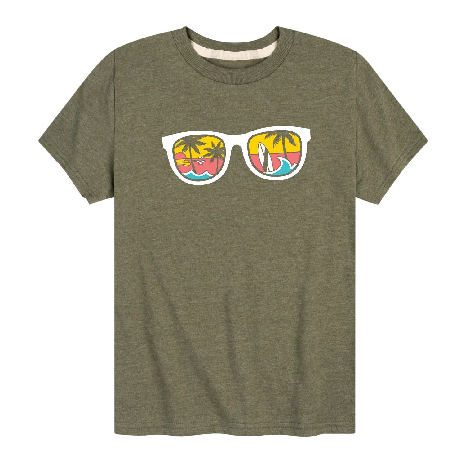 Летняя футболка с рисунком в очках для мальчиков 8–20 лет Licensed Character, зеленый
Летняя футболка с рисунком в очках для мальчиков 8–20 лет Licensed Character, зеленый