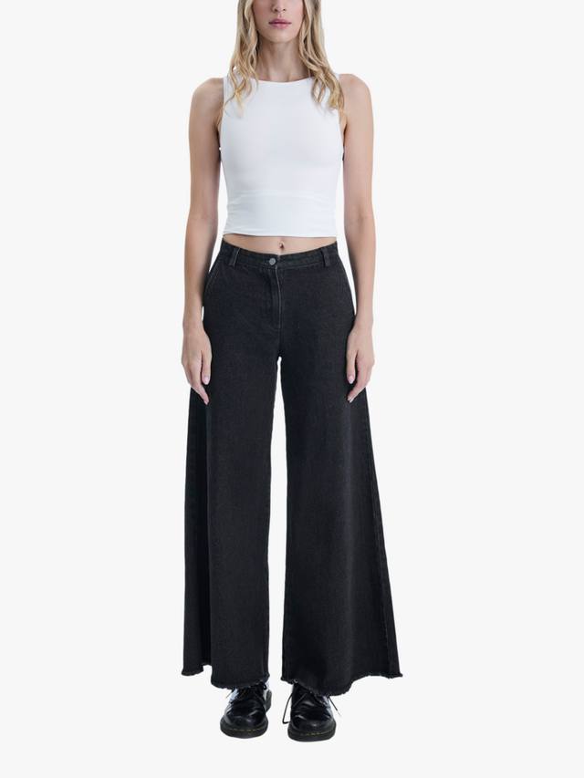 Потертые джинсы с широкими штанинами James Lakeland, черный
Потертые джинсы с широкими штанинами James Lakeland, черный