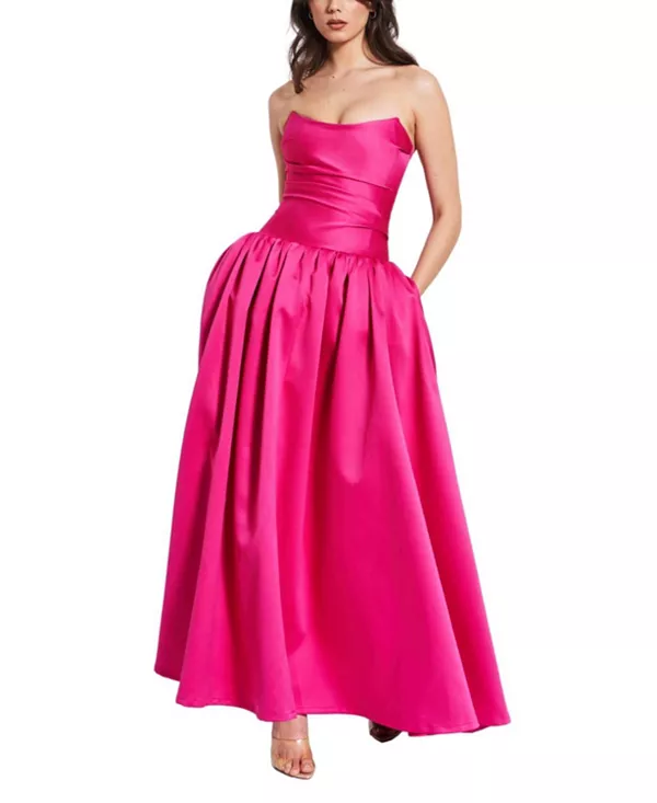 Платье-Корсаж Walterina из атласа без бретелей с заниженной талией Miss Circle, розовый
Платье-Корсаж Walterina из атласа без бретелей с заниженной талией Miss Circle, розовый