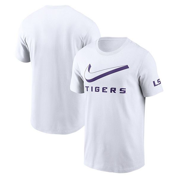 Мужская белая футболка lsu tigers primetime 2-hit swoosh Nike
Мужская белая футболка lsu tigers primetime 2-hit swoosh Nike