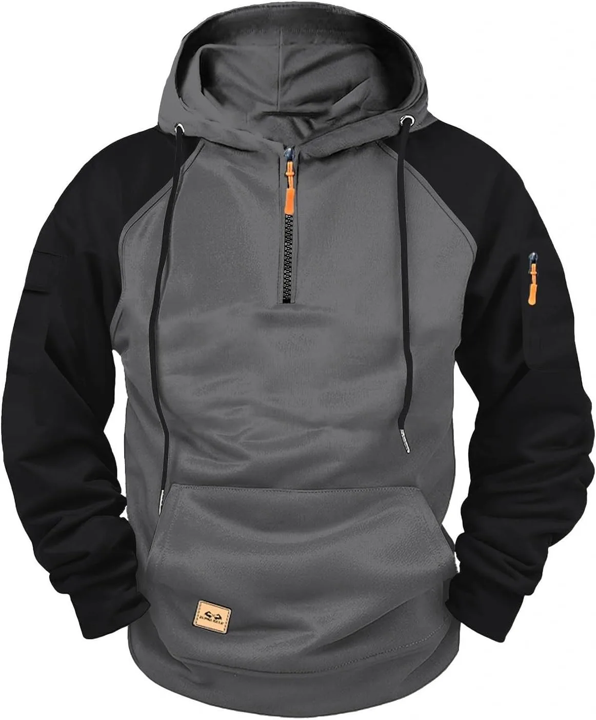 Толстовка с капюшоном для мужчин, Quarter Zip, винтажная, с длинным рукавом, цветной блок
Толстовка с капюшоном для мужчин, Quarter Zip, винтажная, с длинным рукавом, цветной блок