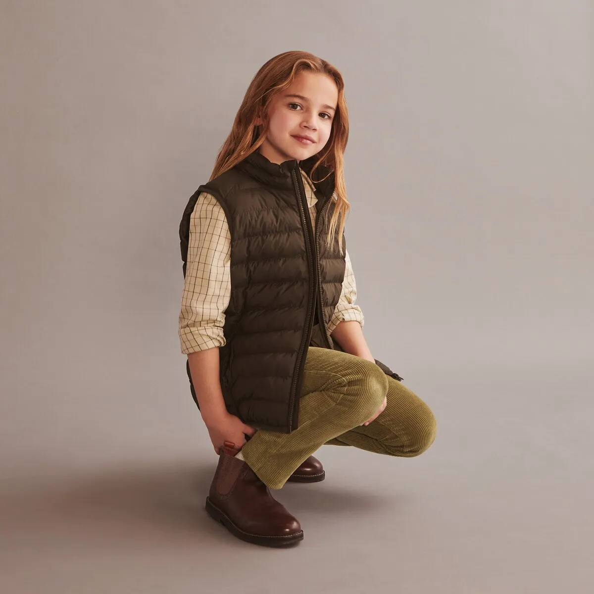 Детский утепленный жилет Verhunt, зеленый
Детский утепленный жилет Verhunt, зеленый