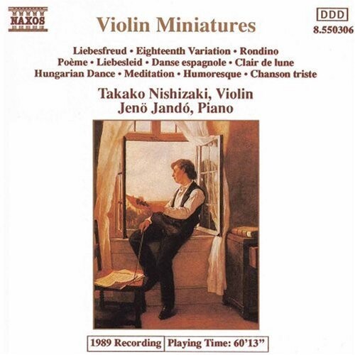 CD диск Nishizaki, Takako / Jando, Jeno: Violin Miniatures
CD диск Nishizaki, Takako / Jando, Jeno: Violin Miniatures