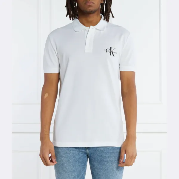 Рубашка-Поло монолога классического кроя Calvin Klein, белый
Рубашка-Поло монолога классического кроя Calvin Klein, белый