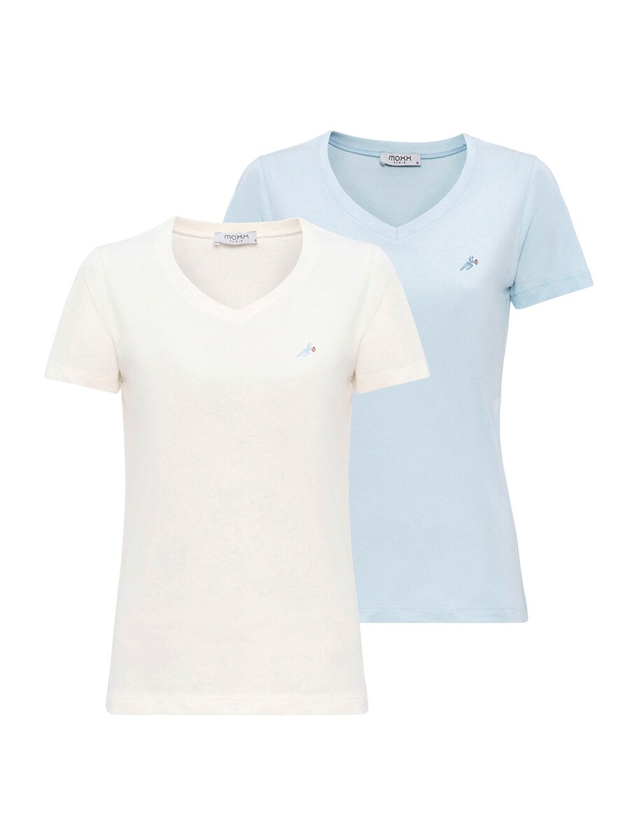 Футболка Moxx Paris Shirt, цвет light blue/white 
Футболка Moxx Paris Shirt, цвет light blue/white