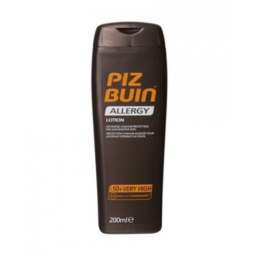 Солнцезащитная эмульсия для чувствительной кожи, SPF 50, 200 мл Piz Buin, Allergy
Солнцезащитная эмульсия для чувствительной кожи, SPF 50, 200 мл Piz Buin, Allergy