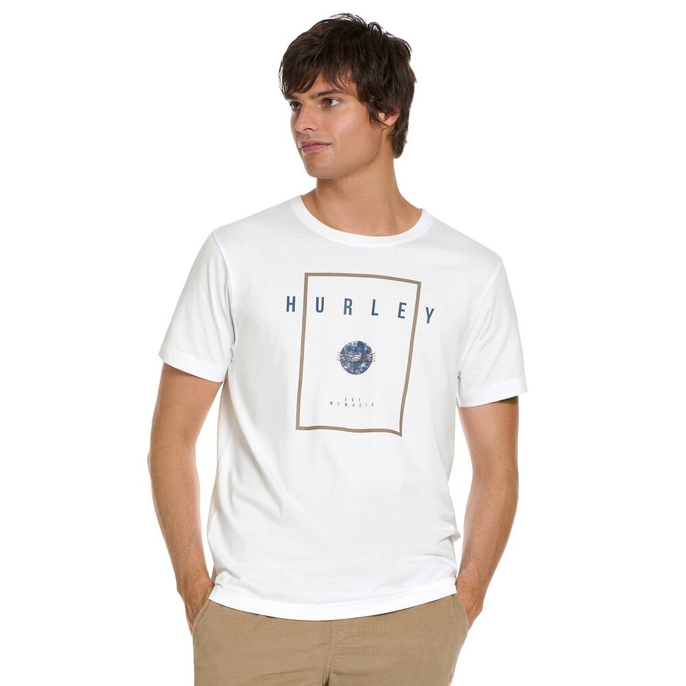 Мужская футболка с рисунком Hurley Breeze, белый
Мужская футболка с рисунком Hurley Breeze, белый