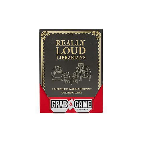 Настольная игра Grab & Game – Really Loud Librarians
Настольная игра Grab & Game – Really Loud Librarians