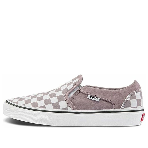 Кроссовки asher checkerboard 'gray white' Vans, серый 
Кроссовки asher checkerboard 'gray white' Vans, серый