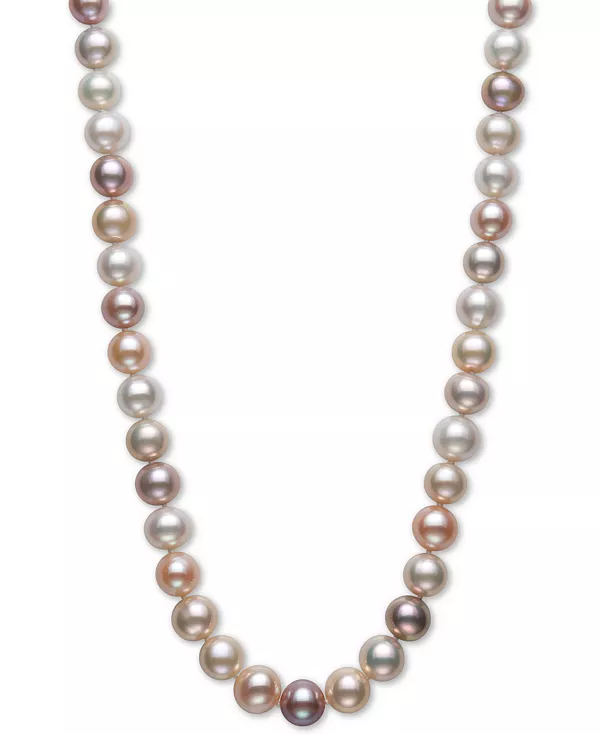 Ожерелье из культивированного пресноводного жемчуга (9-1/2 мм) длиной 18 дюймов Belle De Mer, multi
Ожерелье из культивированного пресноводного жемчуга (9-1/2 мм) длиной 18 дюймов Belle De Mer, multi