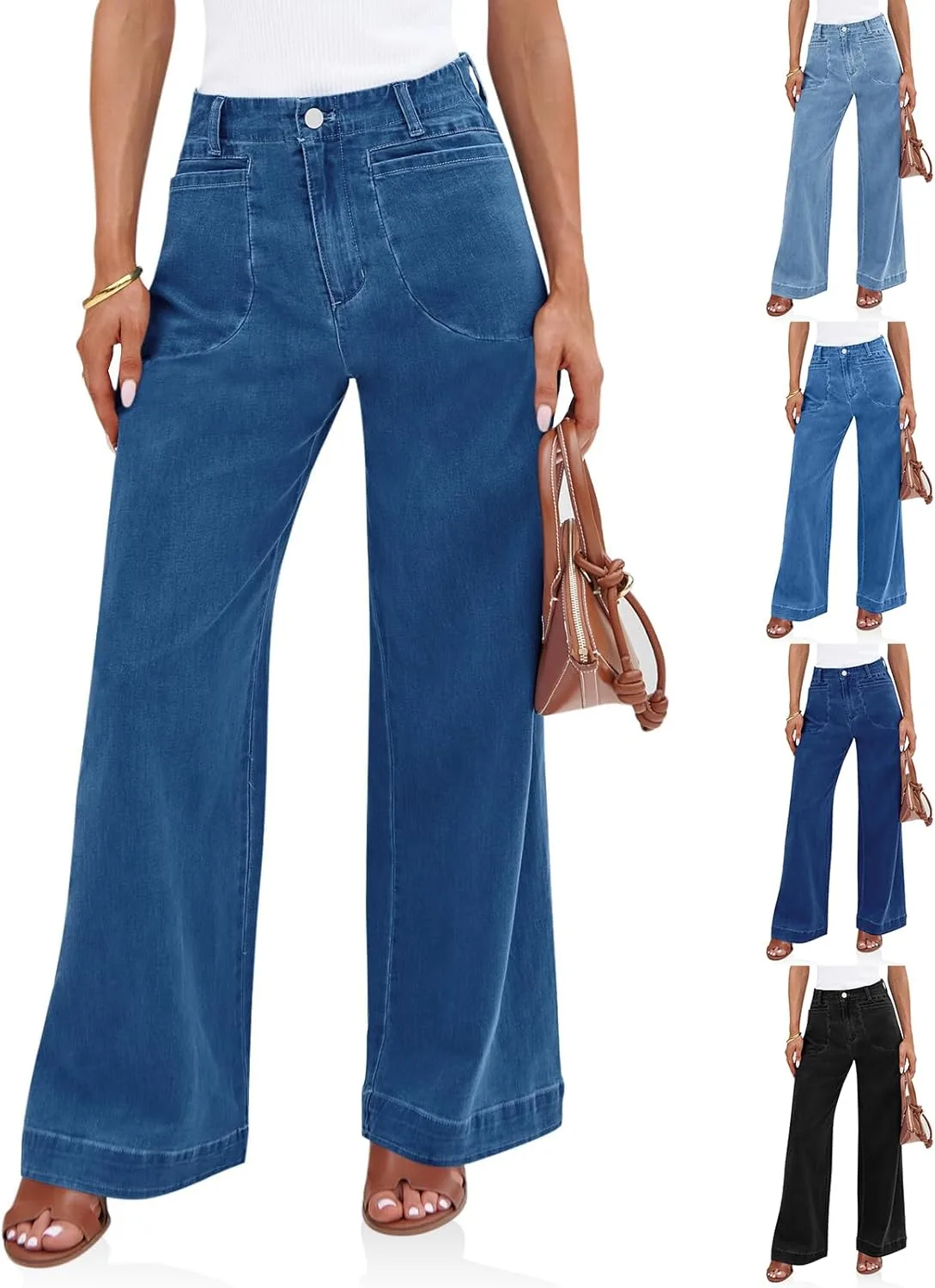 Gumipy Stretchy Jeans для женщин, мешковатые, с высокой посадкой
Gumipy Stretchy Jeans для женщин, мешковатые, с высокой посадкой