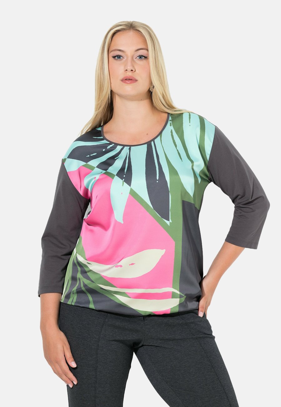 Блуза Ulla Popken RUNDHALS 3/4-ARM, Anthracite
Блуза Ulla Popken RUNDHALS 3/4-ARM, Anthracite