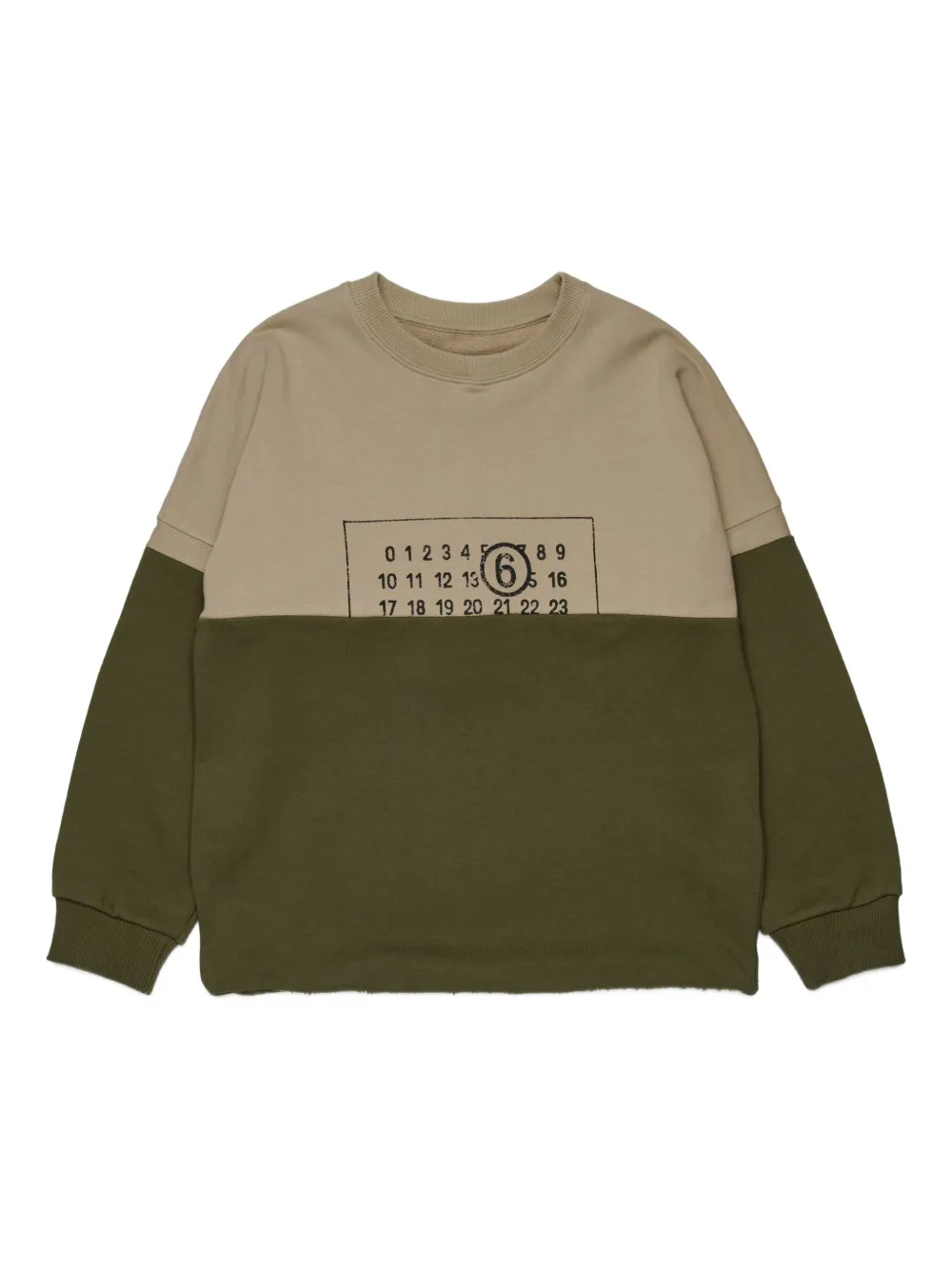Хлопковая толстовка MM6 Maison Margiela Kids, зеленый
Хлопковая толстовка MM6 Maison Margiela Kids, зеленый