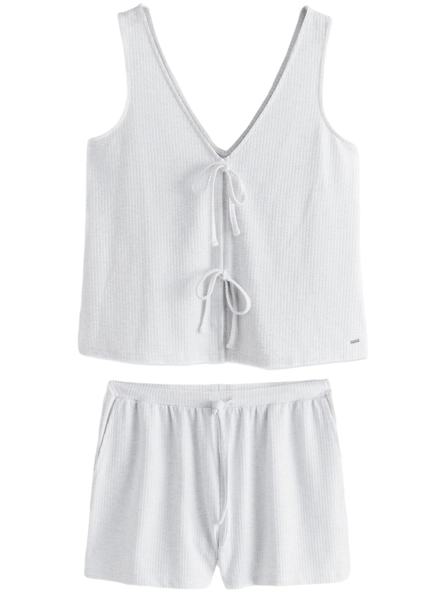 Короткий пижамный комплект Next, серый
Короткий пижамный комплект Next, серый