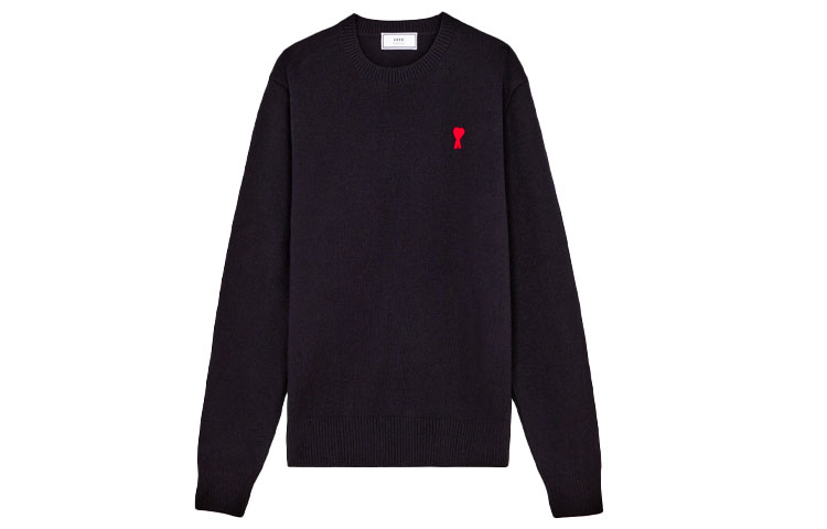 Ami Crewneck Sweater AMIPARIS, черный
Ami Crewneck Sweater AMIPARIS, черный