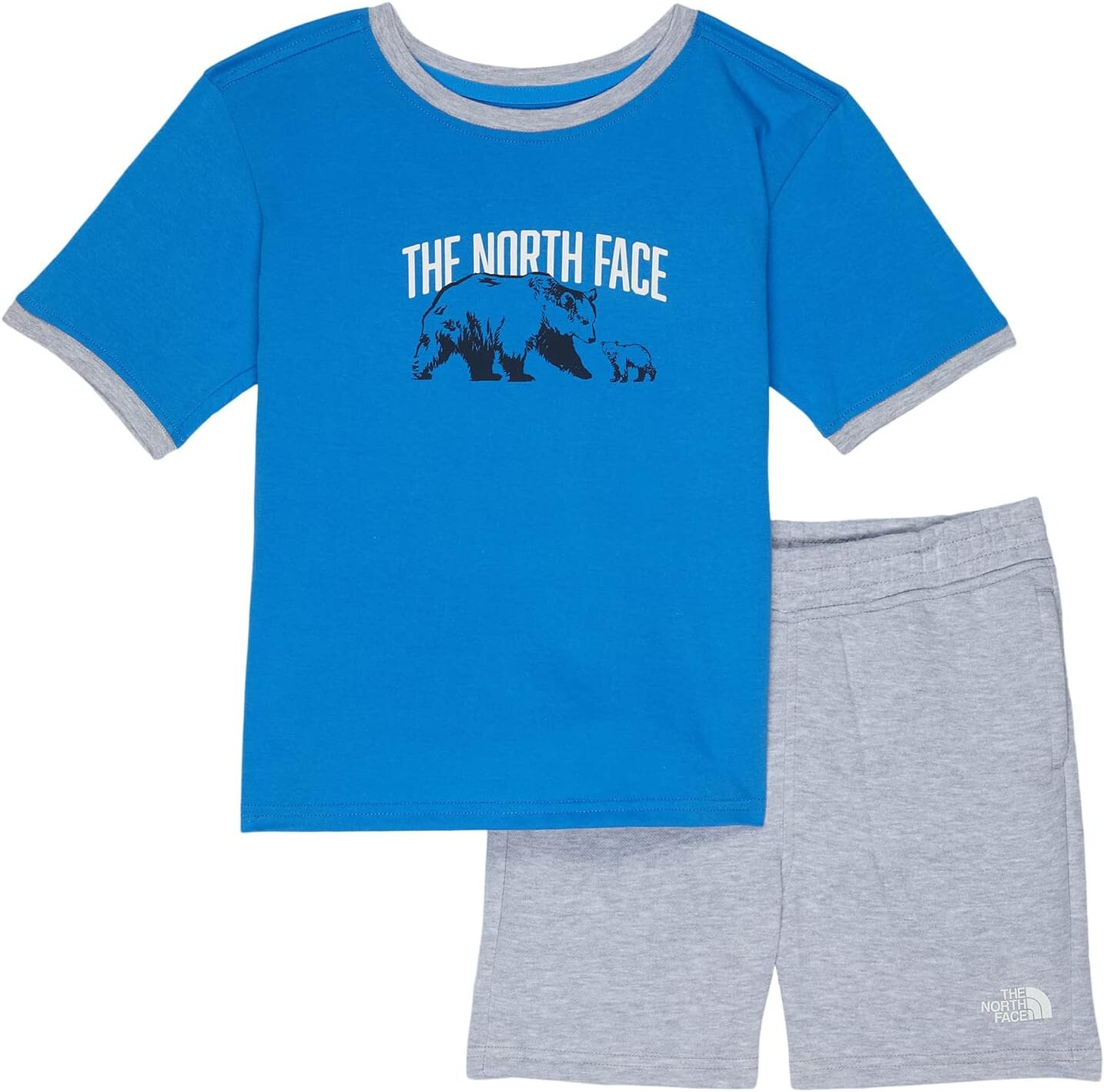 Детский набор The North Face Cotton Summer Set, цвет Super Sonic Blue/TNF Light Grey Heather
Детский набор The North Face Cotton Summer Set, цвет Super Sonic Blue/TNF Light Grey Heather