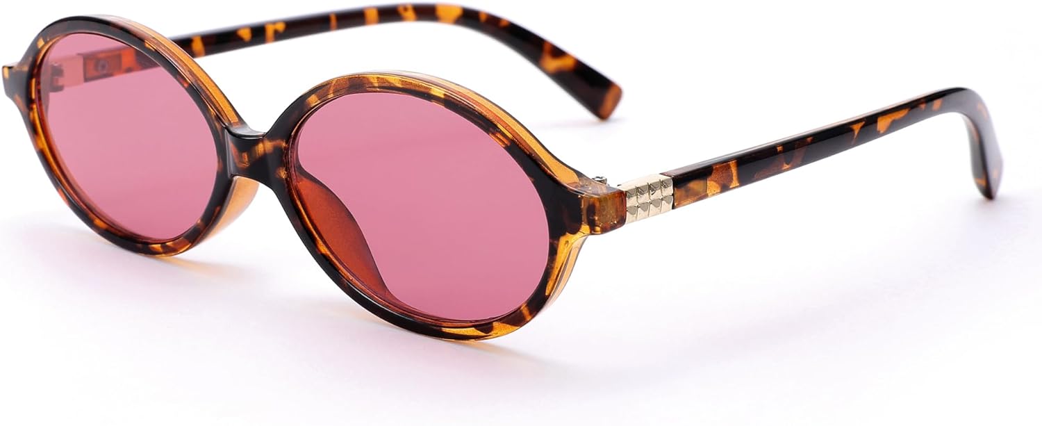 Солнцезащитные очки SCVGVER в стиле ретро, овальные, для женщин и мужчин, винтажные, маленькие, «кошачий глаз», в стиле 90-х, модные узкие, с защитой от УФ-излучения, Tortoiseshell Frame - Pink Lens
Солнцезащитные очки SCVGVER в стиле ретро, овальные, для женщин и мужчин, винтажные, маленькие, «кошачий глаз», в стиле 90-х, модные узкие, с защитой от УФ-излучения, Tortoiseshell Frame - Pink Lens