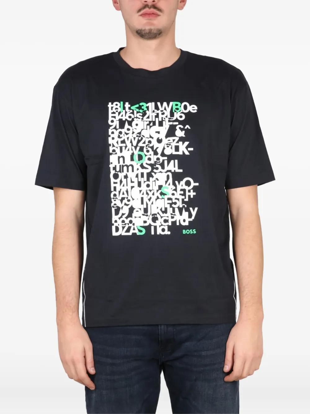 Футболка с графичным принтом Boss, черный
Футболка с графичным принтом Boss, черный