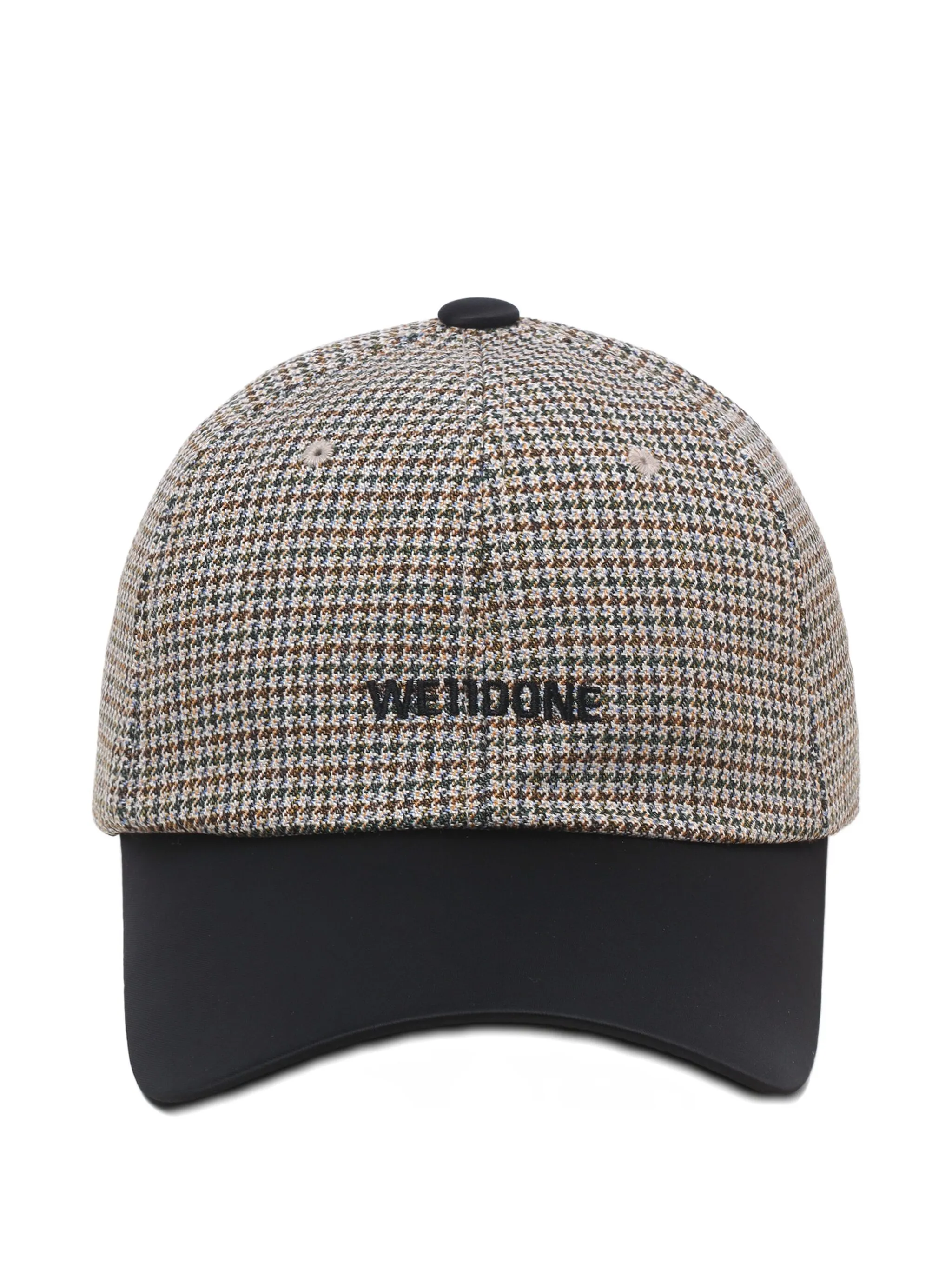 Бейсболка в ломаную клетку We11Done, черный
Бейсболка в ломаную клетку We11Done, черный