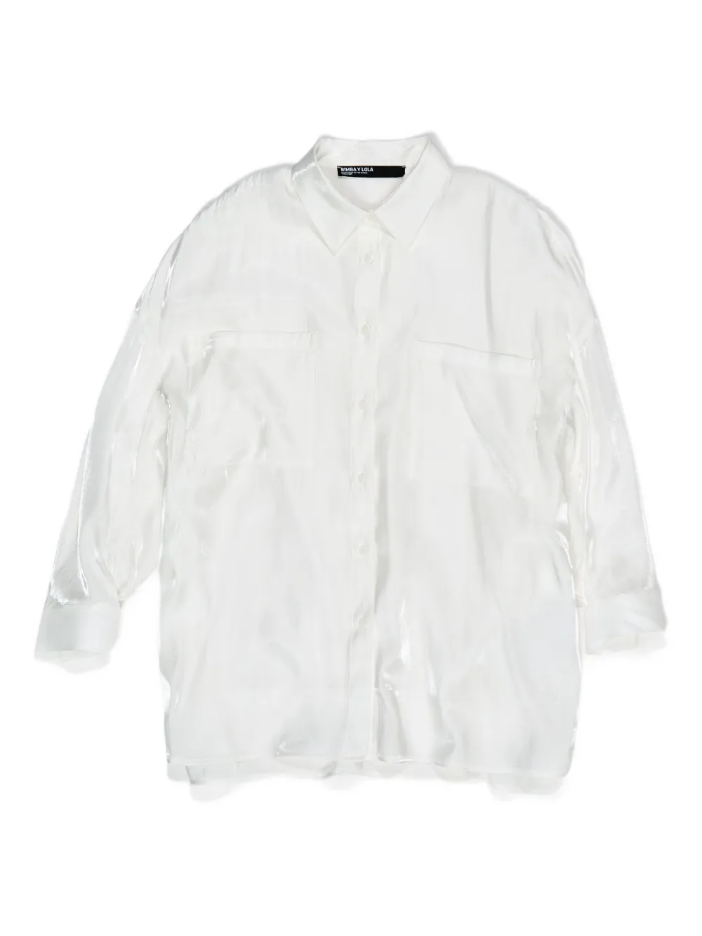 Рубашка с заниженной линией плеч Bimba y Lola, белый
Рубашка с заниженной линией плеч Bimba y Lola, белый