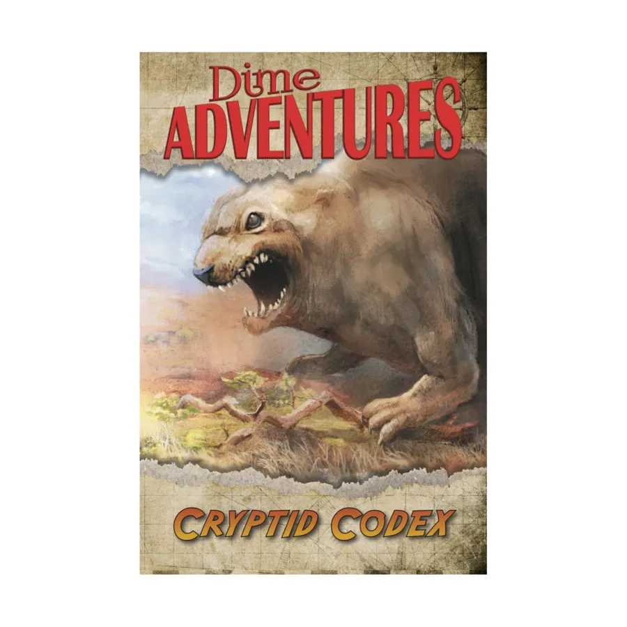Dime Adventures - Cryptid Codex, Roleplaying Games (Tab Creations), мягкая обложка
Dime Adventures - Cryptid Codex, Roleplaying Games (Tab Creations), мягкая обложка