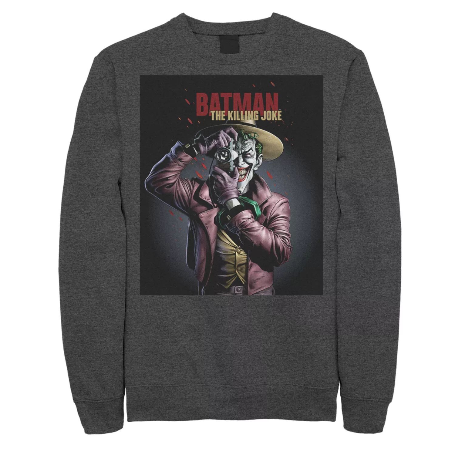 Мужской свитшот с плакатом Batman The Killing Joke Joker DC Comics
Мужской свитшот с плакатом Batman The Killing Joke Joker DC Comics