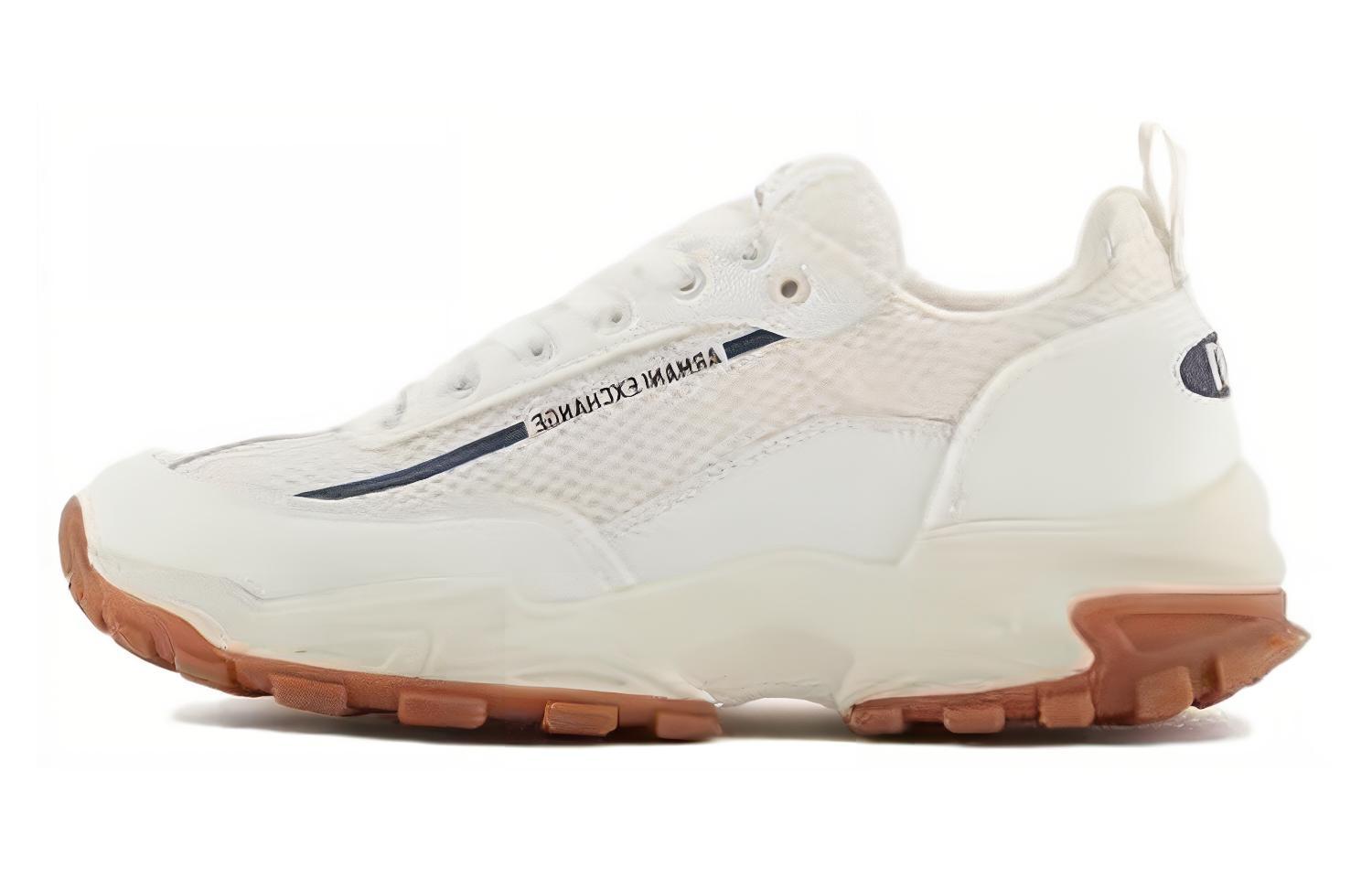 AE Устойчивые к истиранию низкие повседневные кроссовки мужские Ecru ARMANI EXCHANGE
AE Устойчивые к истиранию низкие повседневные кроссовки мужские Ecru ARMANI EXCHANGE