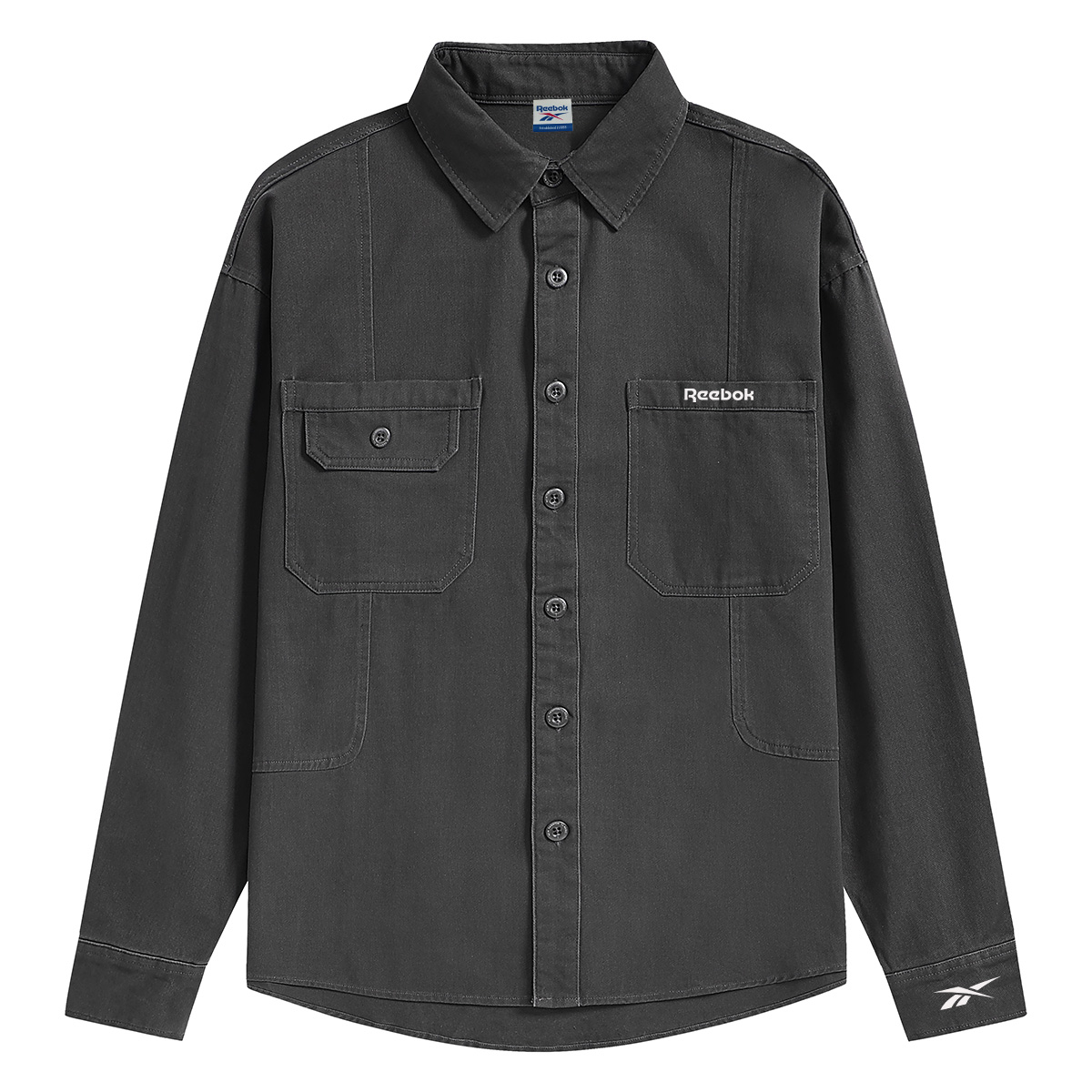 Рубашка Unisex Lapel Moderate Others Reebok, темно-серый
Рубашка Unisex Lapel Moderate Others Reebok, темно-серый
