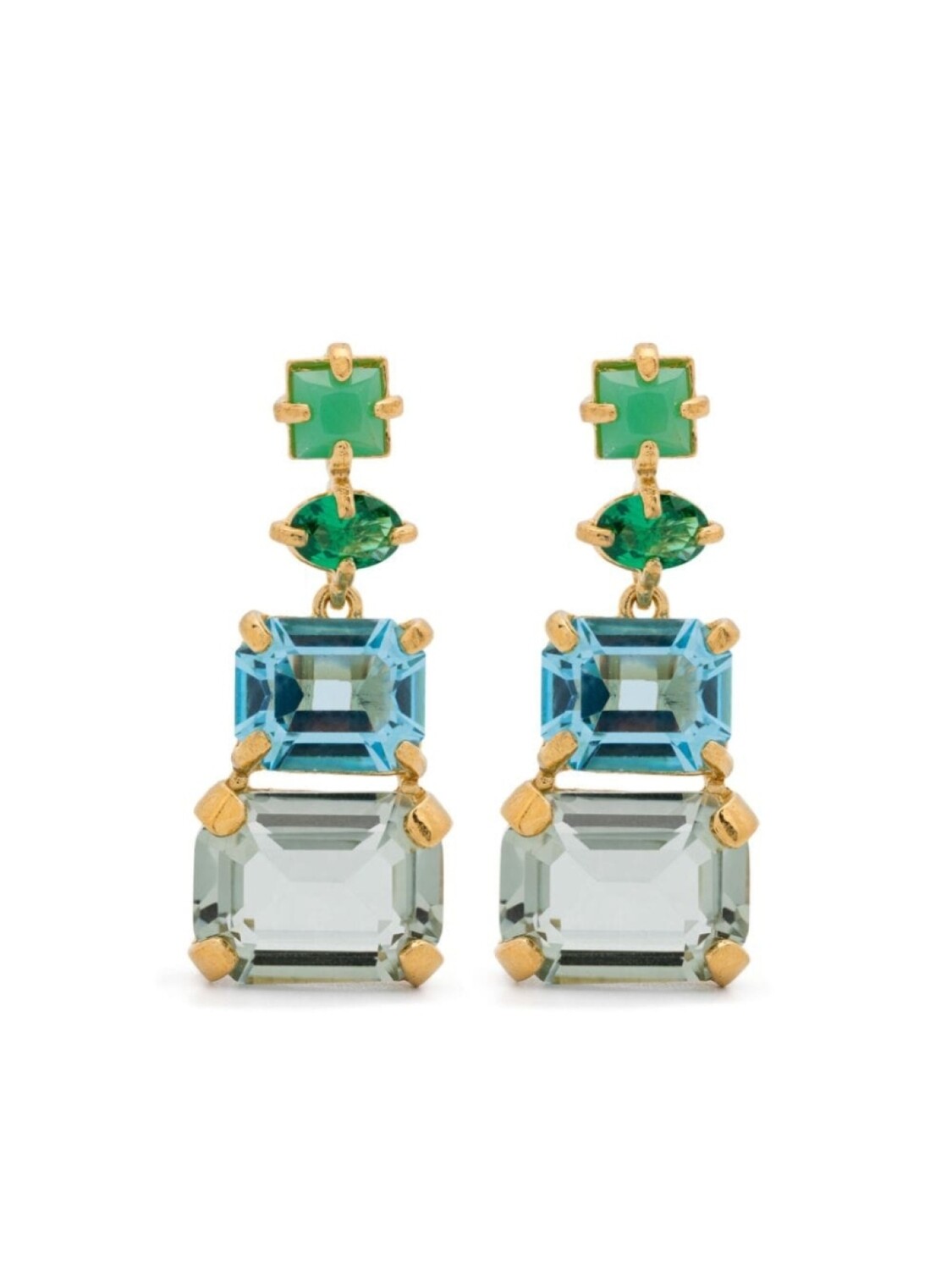 Серьги-подвески, украшенные кристаллами Wouters & Hendrix, золотой
Серьги-подвески, украшенные кристаллами Wouters & Hendrix, золотой