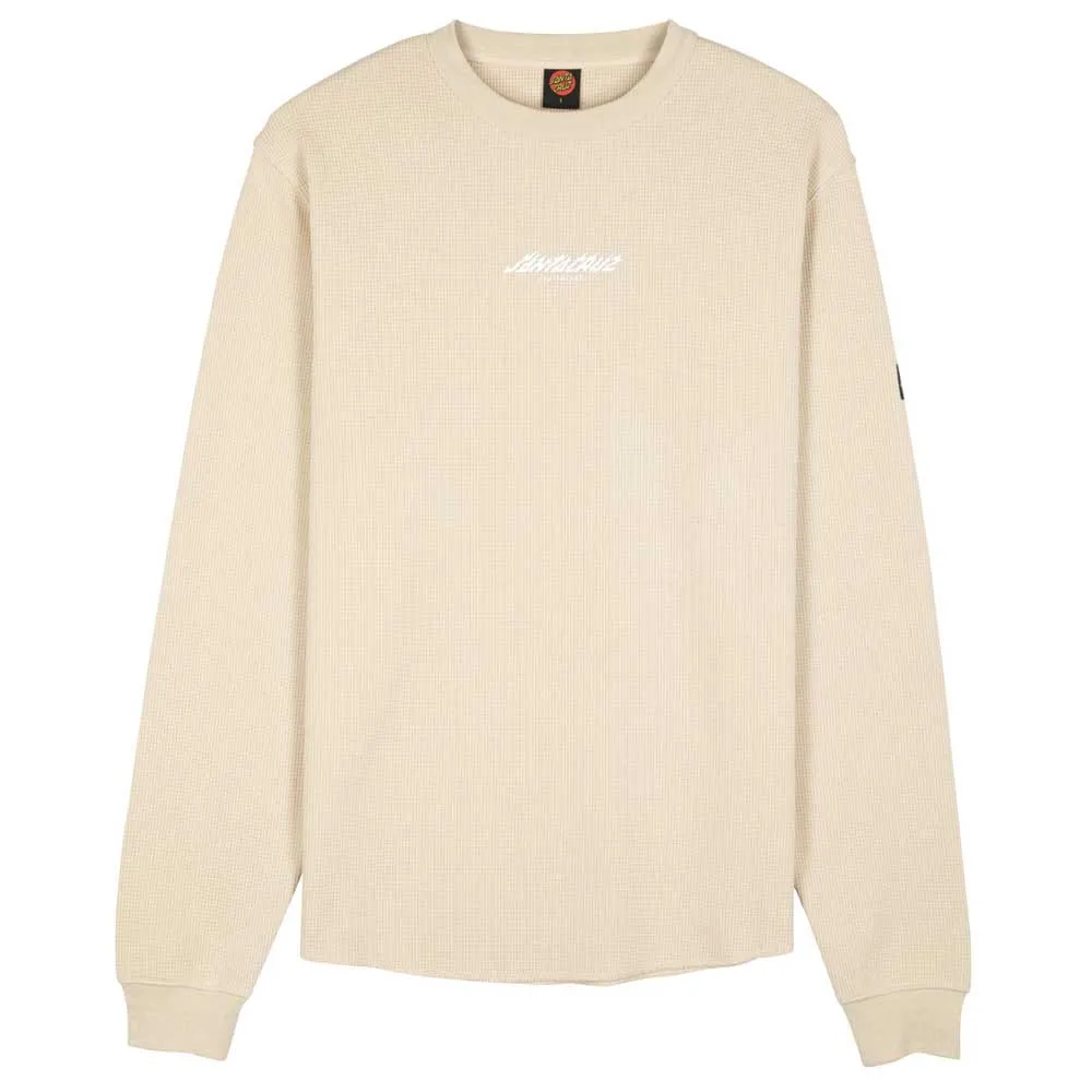 Футболка с длинным рукавом Santa Cruz Flame strip waffle, бежевый
Футболка с длинным рукавом Santa Cruz Flame strip waffle, бежевый