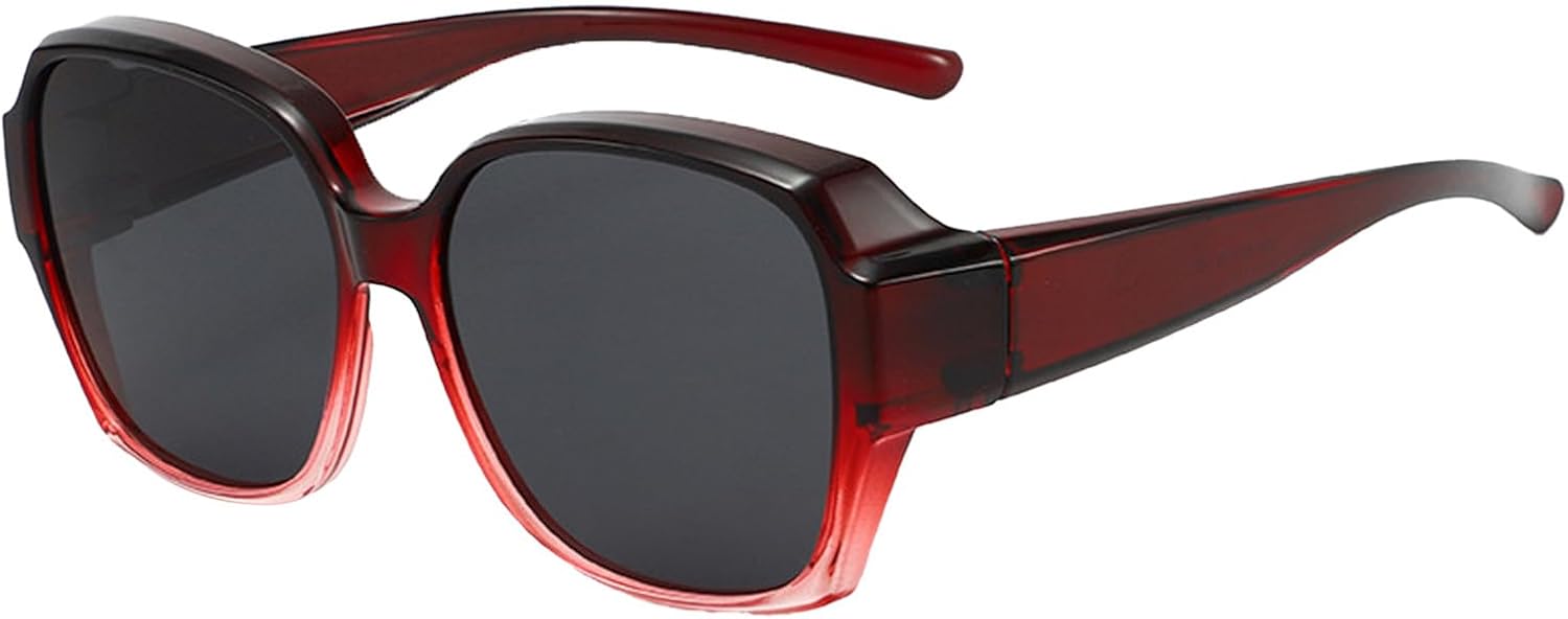 Солнцезащитные очки, надеваемые поверх обычных очков - облегающие очки для мужчин, легкие, обеспечивают защиту от УФ-излучения, подходят для вождения и игры в гольф Generic, D
Солнцезащитные очки, надеваемые поверх обычных очков - облегающие очки для мужчин, легкие, обеспечивают защиту от УФ-излучения, подходят для вождения и игры в гольф Generic, D