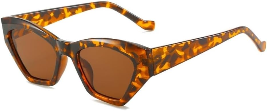 Популярные модные солнцезащитные очки в форме многоугольного глаза, нестандартной формы, «кошачий глаз», женские, ретро, двухцветные, с защитой от УФ-излучения UV400, мужские солнцезащитные очки SKFGNX, Leopard Tea
Популярные модные солнцезащитные очки в форме многоугольного глаза, нестандартной формы, «кошачий глаз», женские, ретро, двухцветные, с защитой от УФ-излучения UV400, мужские солнцезащитные очки SKFGNX, Leopard Tea