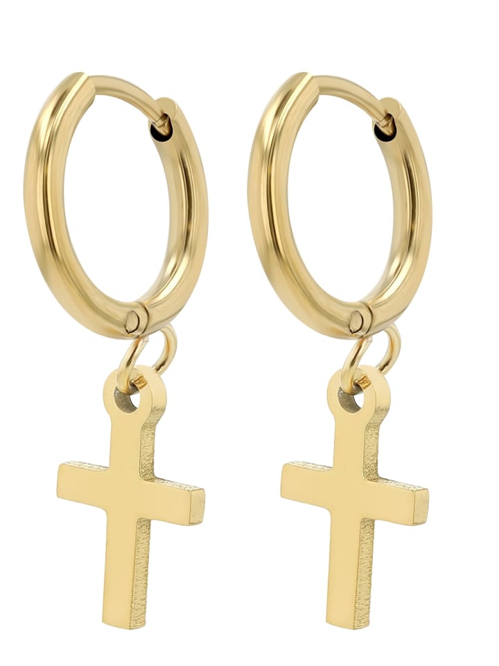 Adeliás Универсальный кулон - крест из нержавеющей стали в золотом исполнении
Adeliás Универсальный кулон - крест из нержавеющей стали в золотом исполнении