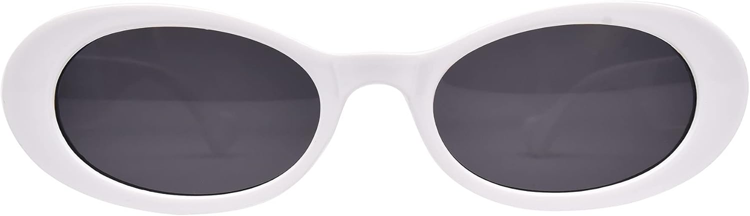 Солнцезащитные очки LEMON GRASS в стиле ретро с закругленными линзами, толстой оправой, узкими овальными плоскими линзами и широкими дужками. Модные солнцезащитные очки, White
Солнцезащитные очки LEMON GRASS в стиле ретро с закругленными линзами, толстой оправой, узкими овальными плоскими линзами и широкими дужками. Модные солнцезащитные очки, White