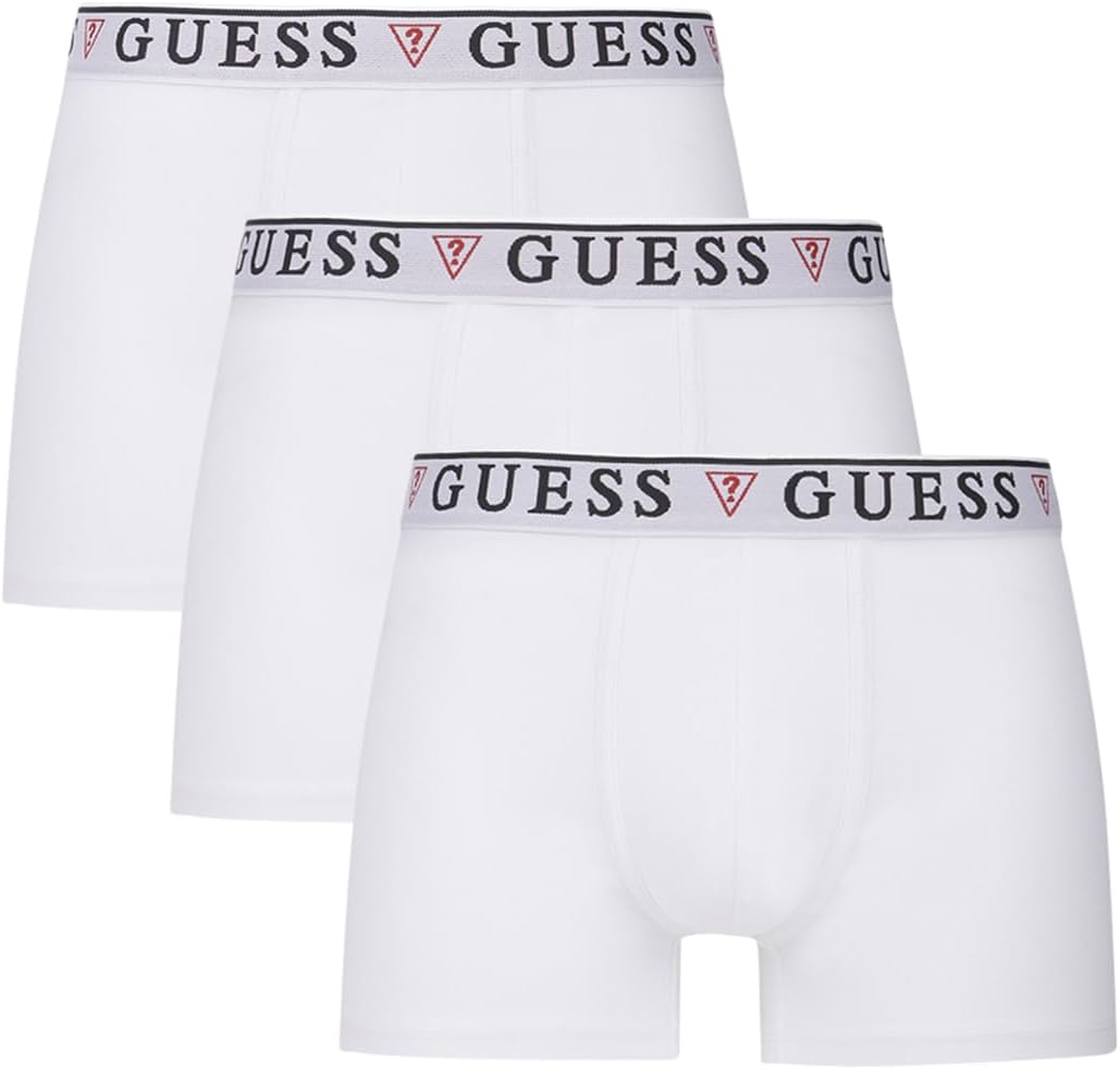 Мужские боксеры GUESS Eco Brian Hero, 3 шт, Optic White
Мужские боксеры GUESS Eco Brian Hero, 3 шт, Optic White