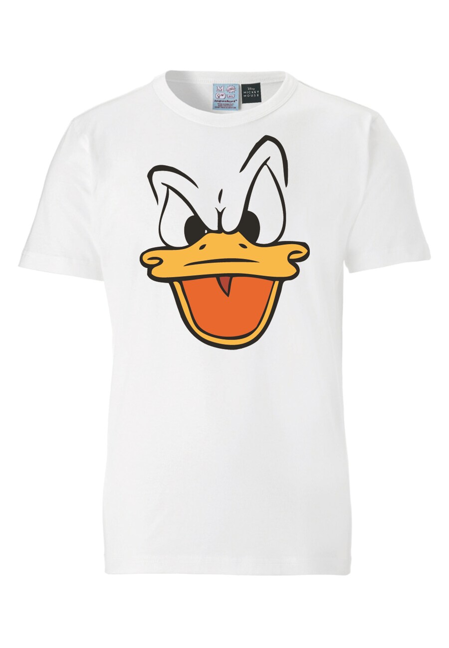 Футболка LOGOSHIRT Shirt Donald Duck – Face, белый 
Футболка LOGOSHIRT Shirt Donald Duck – Face, белый