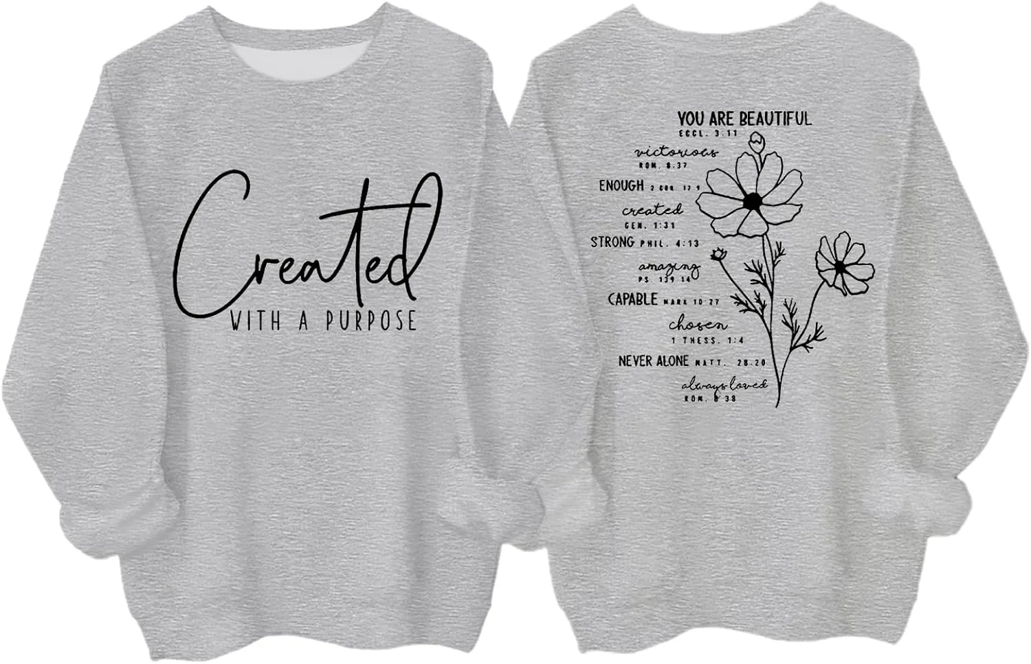 Свитшот unisex created with a purpose
Свитшот unisex created with a purpose