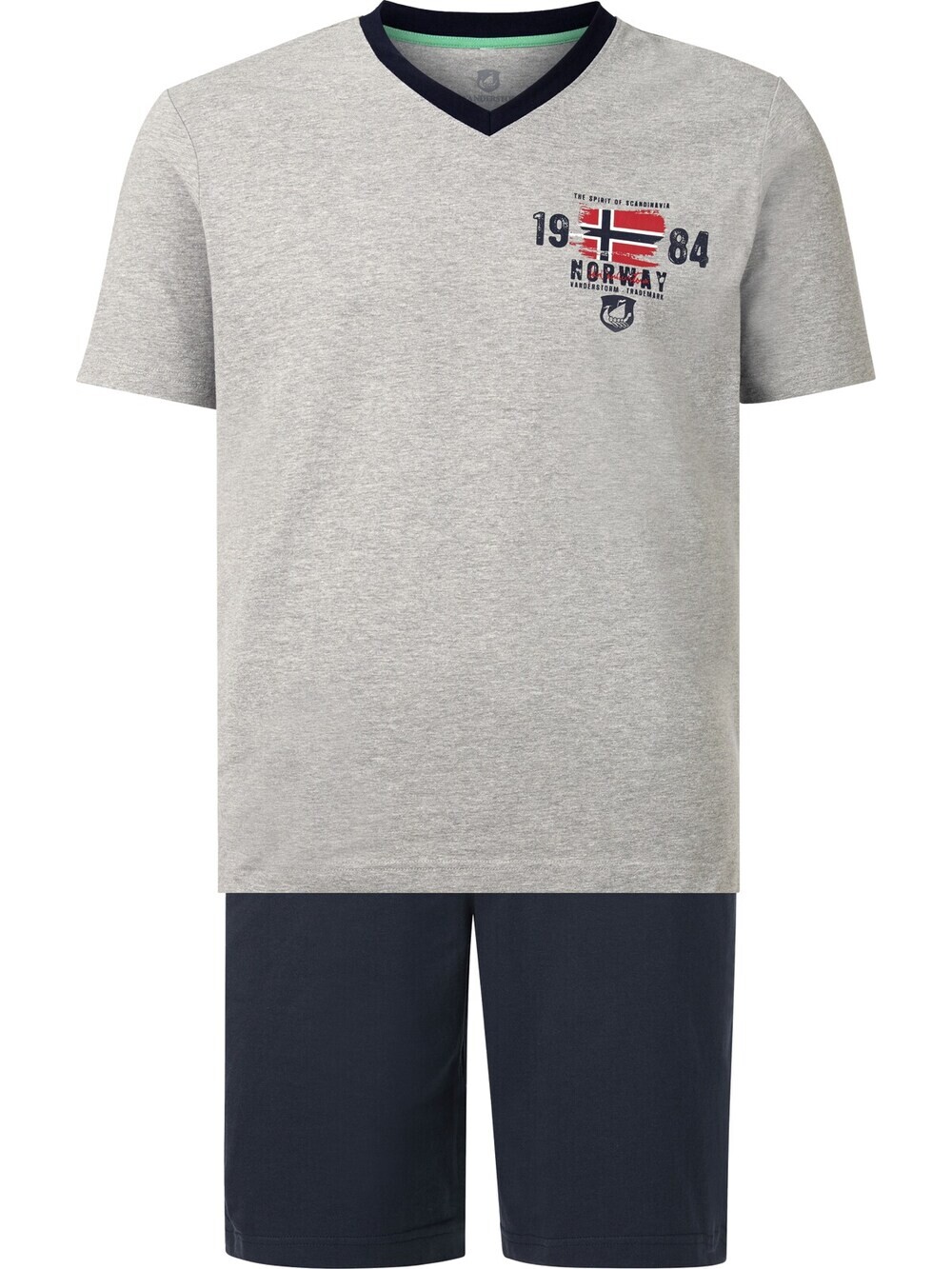 Короткая пижама Jan Vanderstorm Edin, серый
Короткая пижама Jan Vanderstorm Edin, серый