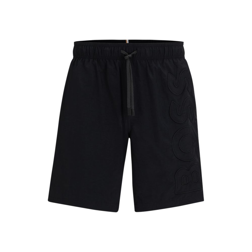 Плавки с вышитым логотипом BOSS, черный
Плавки с вышитым логотипом BOSS, черный