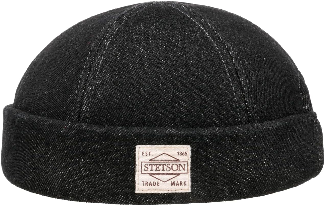 Шапка Stetson New Denim Docker Hat Men - Made in The EU, Black
Шапка Stetson New Denim Docker Hat Men - Made in The EU, Black