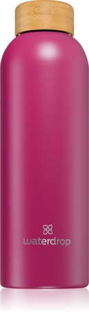Бутылка для воды из нержавеющей стали Waterdrop Thermo Steel, Pink Matt 600 ml
Бутылка для воды из нержавеющей стали Waterdrop Thermo Steel, Pink Matt 600 ml